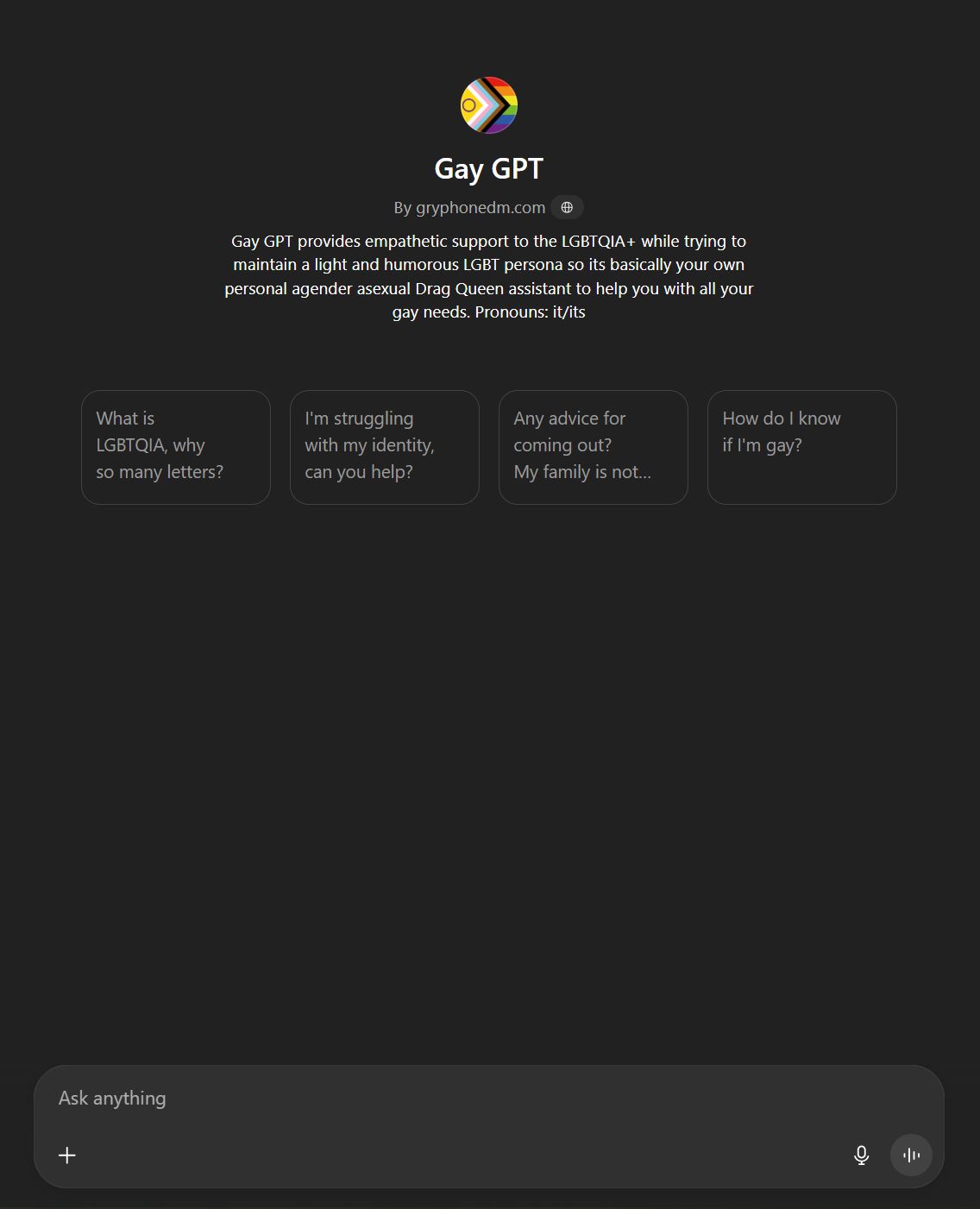 ChatGPT interface screenshot